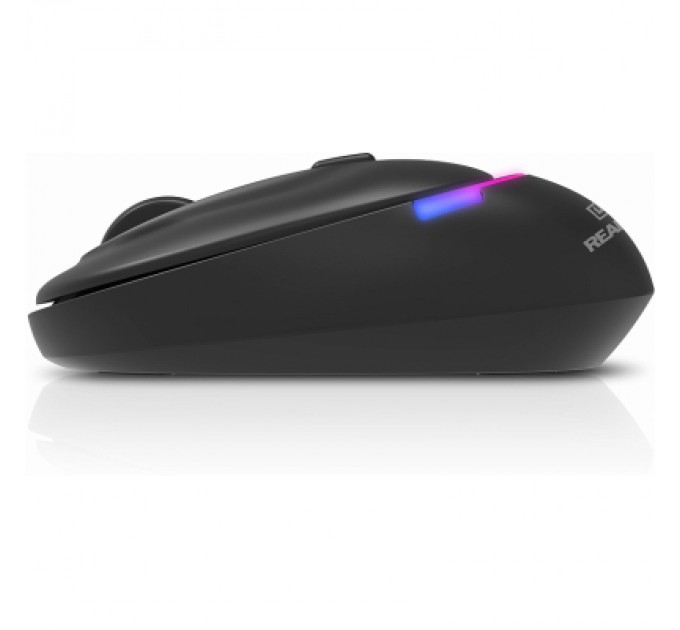 REAL-EL Мишка REAL-EL RM-440W Wireless/Bluetooth Black (EL123200045)