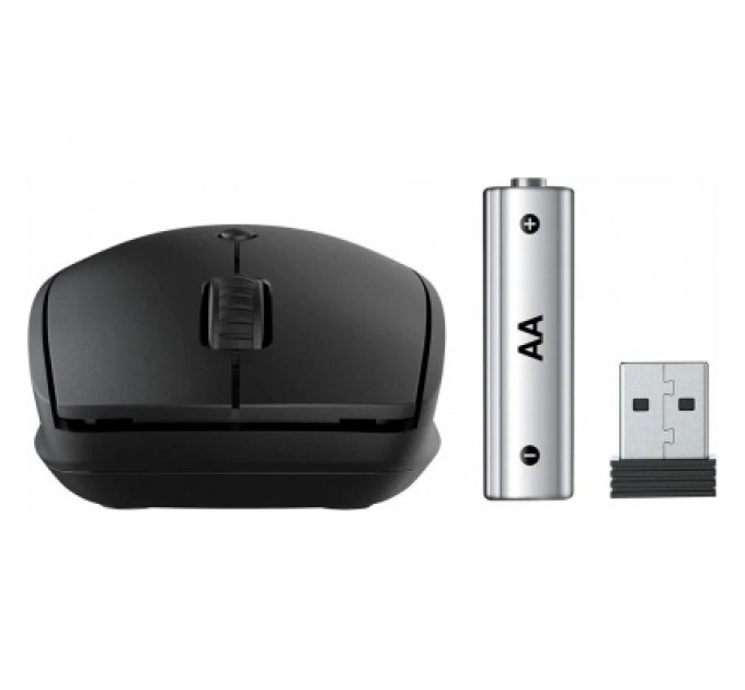 Jlab Мишка Jlab GO Mouse Wireless/Bluetooth Black (IEUMGOMOUSERBLK124)