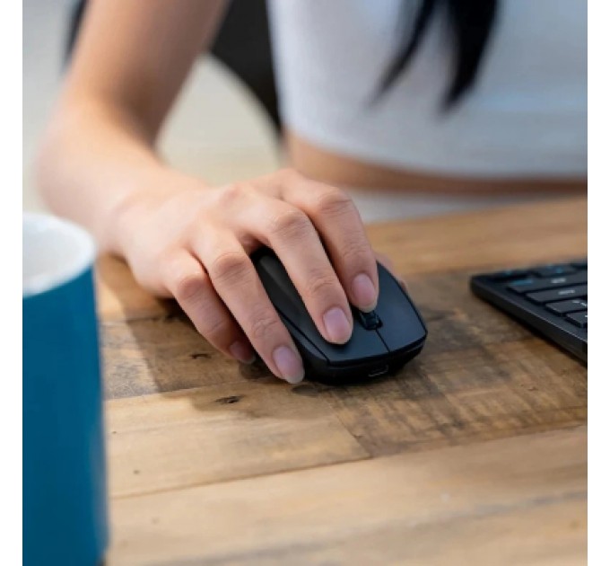 Jlab Мишка Jlab GO Mouse Wireless/Bluetooth Black (IEUMGOMOUSERBLK124)