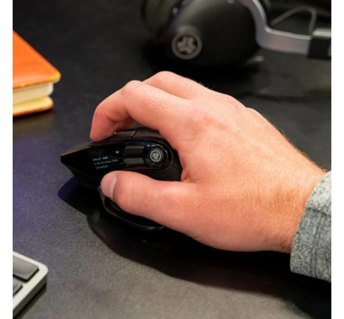 Jlab Мишка Jlab Epic Mouse Wireless/Bluetooth Black (IEUMEPICMOUSERBLK124)