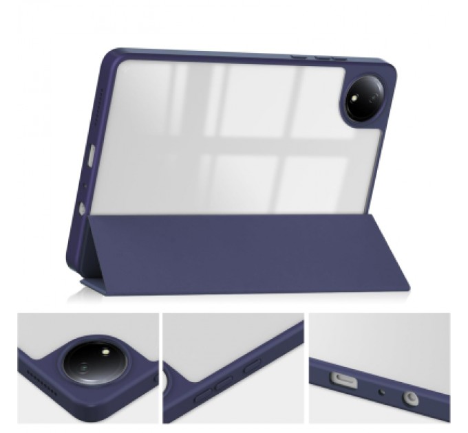 BeCover Чохол до планшета BeCover Soft Edge TPU Xiaomi Redmi Pad SE 8.7" Blue Marble (712572)