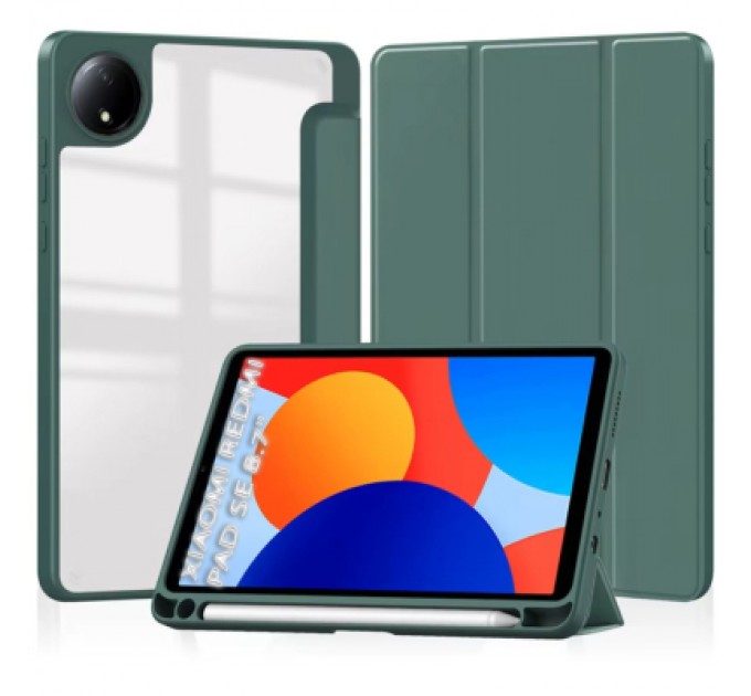 BeCover Чохол до планшета BeCover Soft Edge TPU Xiaomi Redmi Pad SE 8.7" Dark Green (712566)