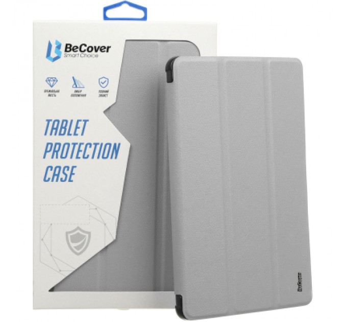 BeCover Чохол до планшета BeCover Soft Edge TPU Xiaomi Redmi Pad SE 8.7" Gray (712568)