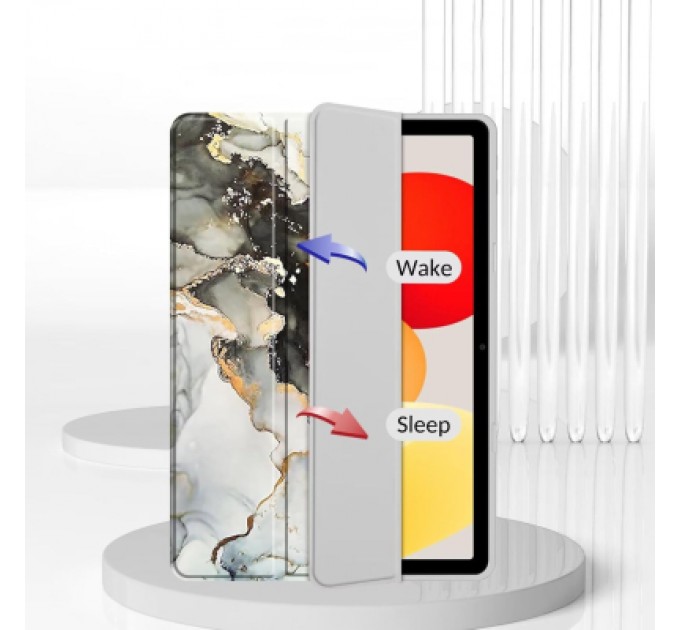 BeCover Чохол до планшета BeCover Soft Edge TPU Xiaomi Redmi Pad SE 8.7" Gray Marble (712575)