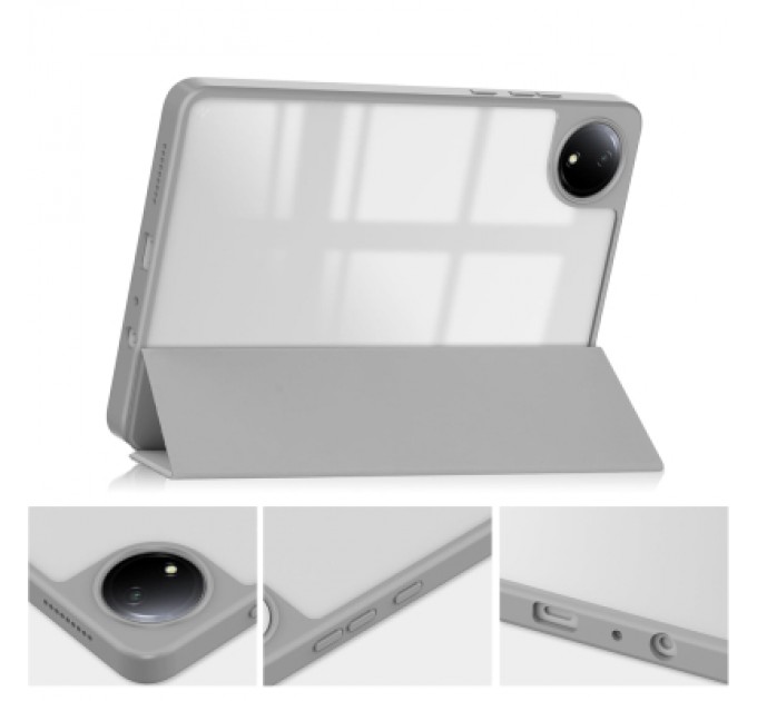 BeCover Чохол до планшета BeCover Soft Edge TPU Xiaomi Redmi Pad SE 8.7" Gray Marble (712575)