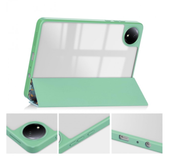 BeCover Чохол до планшета BeCover Soft Edge TPU Xiaomi Redmi Pad SE 8.7" Green Marble (712574)