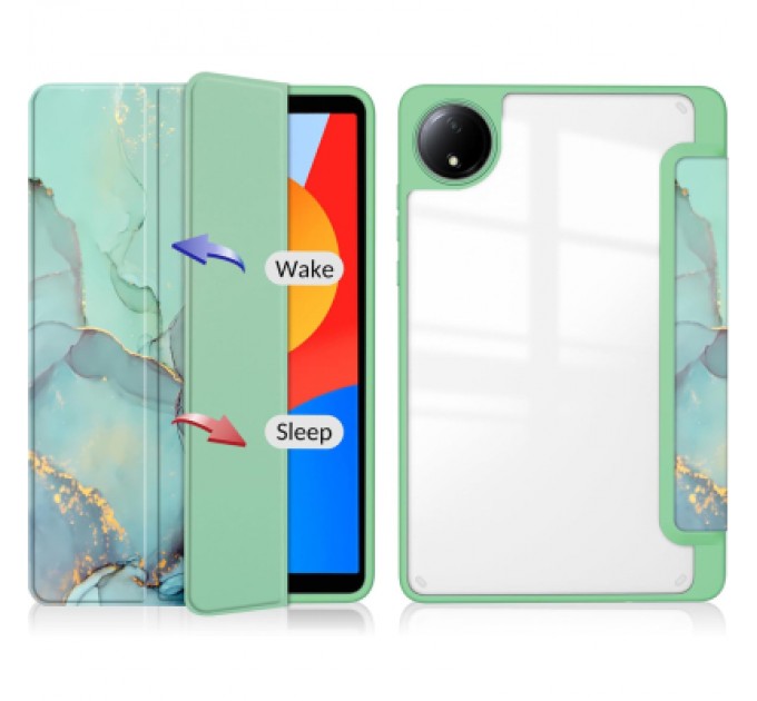 BeCover Чохол до планшета BeCover Soft Edge TPU Xiaomi Redmi Pad SE 8.7" Green Marble (712574)