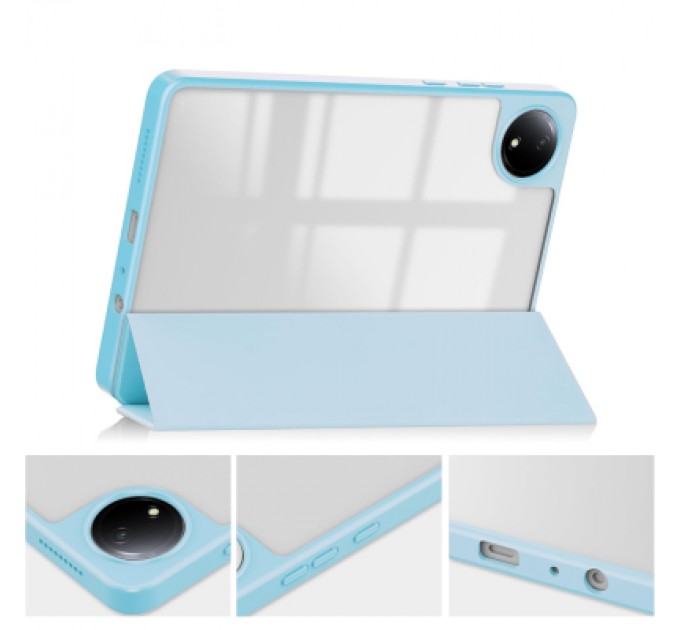 BeCover Чохол до планшета BeCover Soft Edge TPU Xiaomi Redmi Pad SE 8.7" Light Blue (712569)