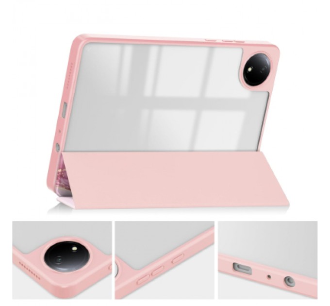 BeCover Чохол до планшета BeCover Soft Edge TPU Xiaomi Redmi Pad SE 8.7" Pink Marble (712576)