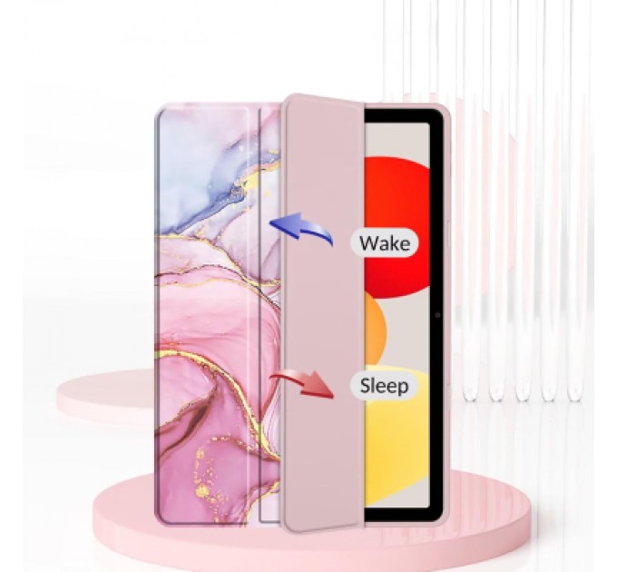 BeCover Чохол до планшета BeCover Soft Edge TPU Xiaomi Redmi Pad SE 8.7" Pink Marble (712576)