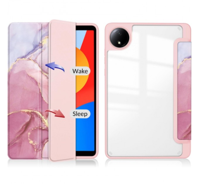 BeCover Чохол до планшета BeCover Soft Edge TPU Xiaomi Redmi Pad SE 8.7" Pink Marble (712576)