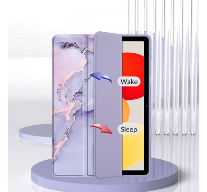 BeCover Чохол до планшета BeCover Soft Edge TPU Xiaomi Redmi Pad SE 8.7" Purple Marble (712577)