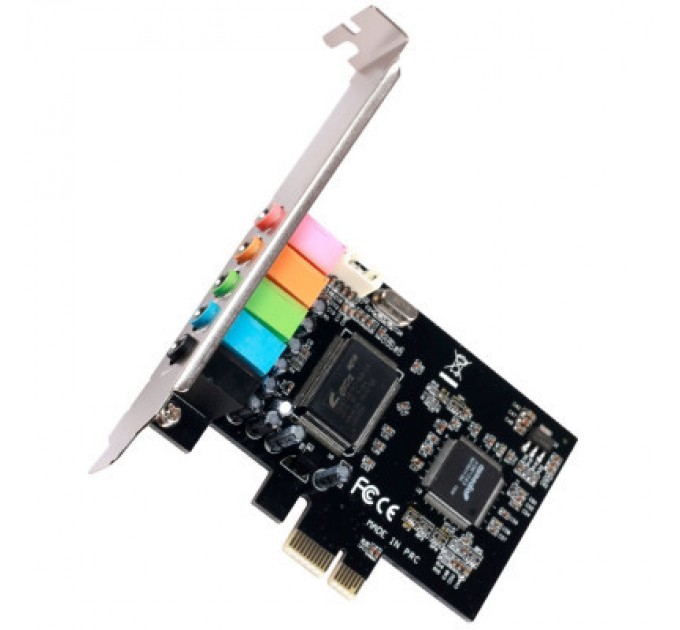 Manli Звукова плата Manli C-Media 8738 PCI-E 6(5.1) каналов bulk (M-CMI8738-PCI-E)