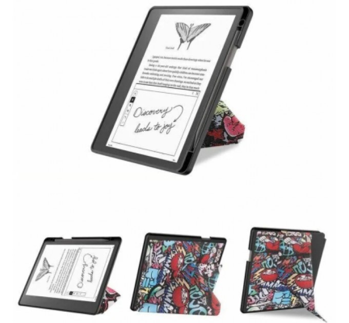BeCover Чохол до електронної книги BeCover Ultra Slim Origami Amazon Kindle Scribe 10.2" Graffiti (712582)