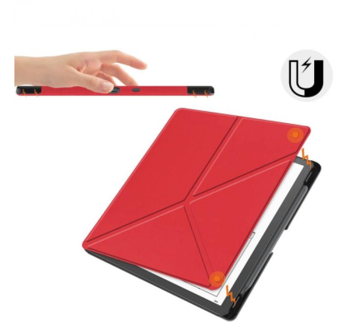BeCover Чохол до електронної книги BeCover Ultra Slim Origami Amazon Kindle Scribe 10.2" Red (712581)