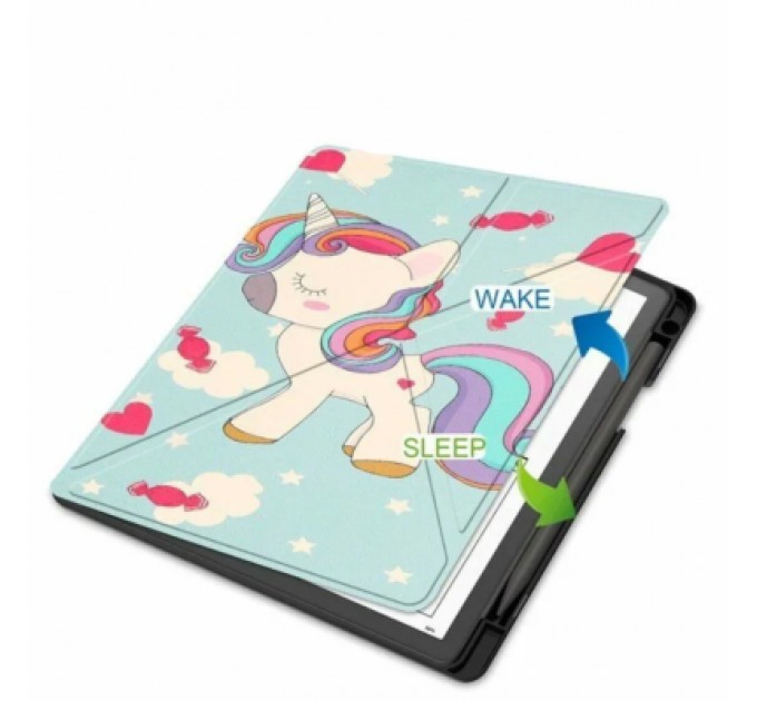 BeCover Чохол до електронної книги BeCover Ultra Slim Origami Amazon Kindle Scribe 10.2" Unicorn (712583)
