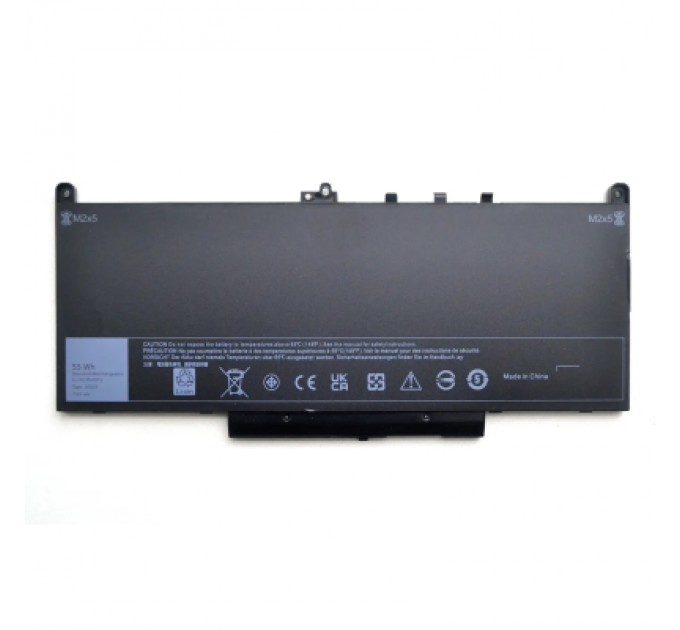AlSoft Акумулятор до ноутбука Dell Latitude E7470 J60J5, 55Wh, 4cell, 7.6V, Li-ion AlSoft (A47995)