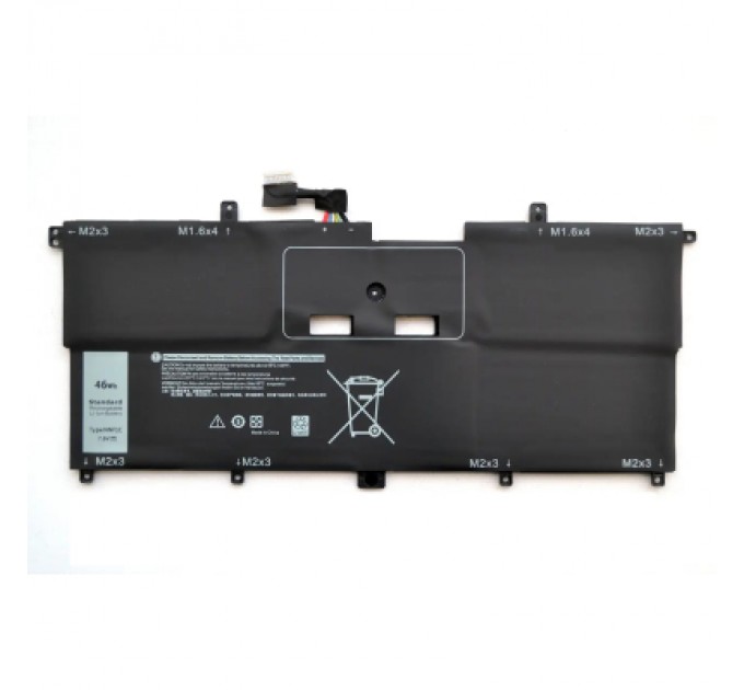 AlSoft Акумулятор до ноутбука Dell XPS 13-9365 NNF1C 46Wh (5940mAh), 4cell, 7.6V, Li-ion AlSoft (A47994)