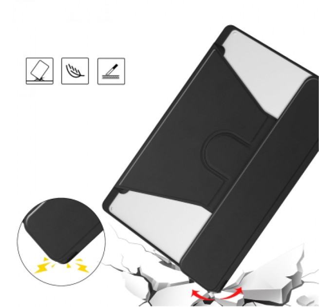 BeCover Чохол до планшета BeCover 360° Rotatable + Keyboard Samsung Tab S6 Lite (2024) 10.4" P620/P625/P627 Black (712587)