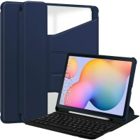 Чохол до планшета BeCover 360° Rotatable + Keyboard Samsung Tab S6 Lite (2024) 10.4" P620/P625/P627 Deep Blue (712588)