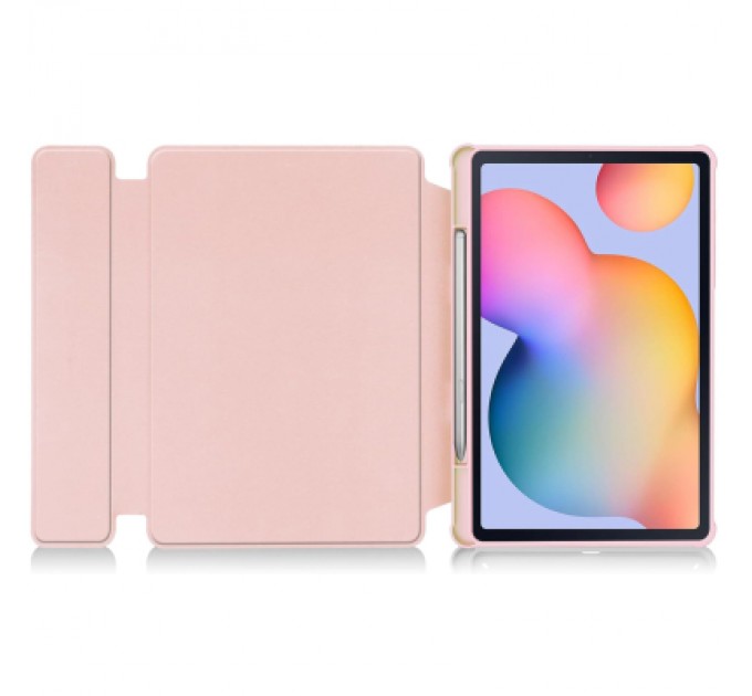 BeCover Чохол до планшета BeCover 360° Rotatable + Keyboard Samsung Tab S6 Lite (2024) 10.4" P620/P625/P627 Pink (712591)