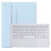 BeCover Чохол до планшета BeCover Keyboard+TouchPad Apple iPad 10.9" 2022 Light Blue (712378)