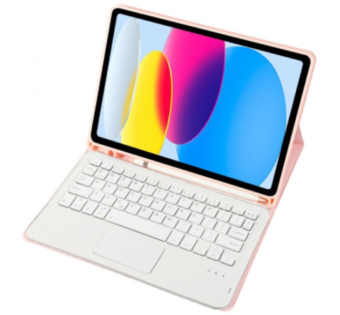 BeCover Чохол до планшета BeCover Keyboard+TouchPad Apple iPad 10.9" 2022 Pink (712379)