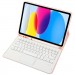 BeCover Чохол до планшета BeCover Keyboard+TouchPad Apple iPad 10.9" 2022 Pink (712379)
