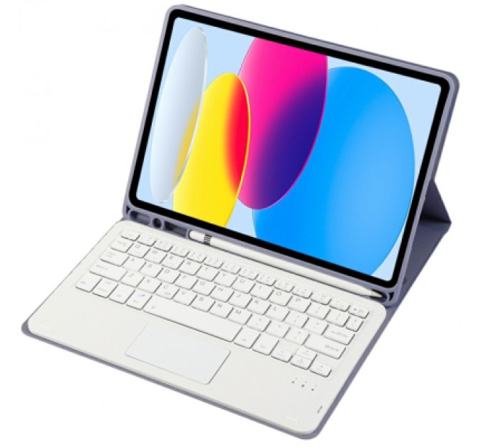 BeCover Чохол до планшета BeCover Keyboard+TouchPad Apple iPad 10.9" 2022 Purple (712380)