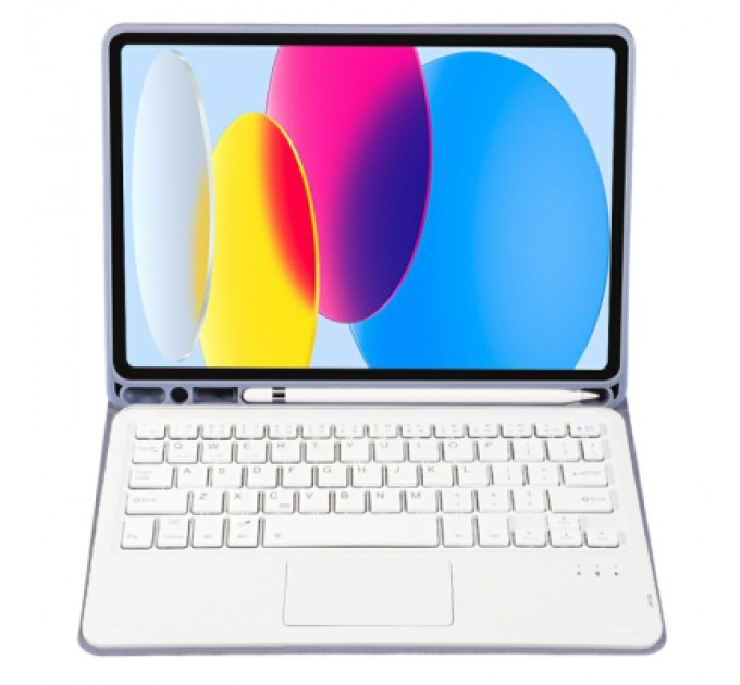 BeCover Чохол до планшета BeCover Keyboard+TouchPad Apple iPad 10.9" 2022 Purple (712380)