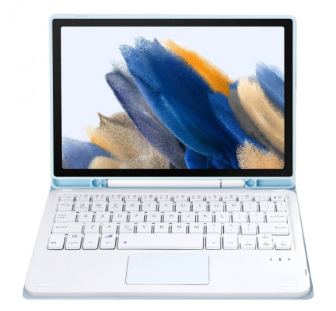 BeCover Чохол до планшета BeCover Keyboard+TouchPad Apple iPad Air (4/5) 2020/2022 10.9" Light Blue (712372)