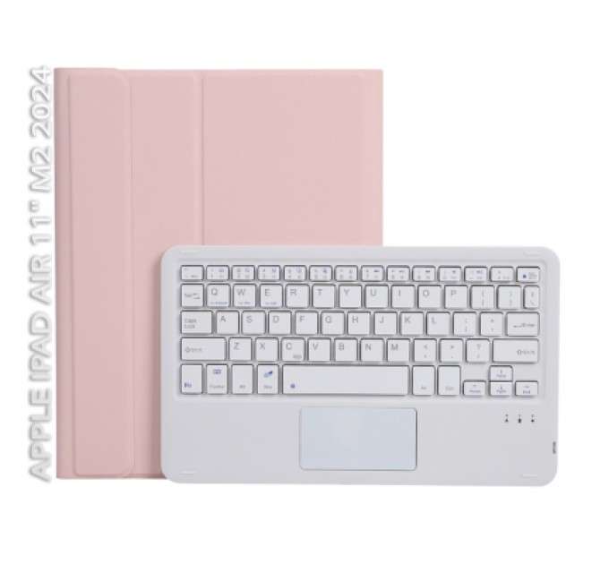 BeCover Чохол до планшета BeCover Keyboard+TouchPad Apple iPad Air 11" M2 2024 Pink (712599)