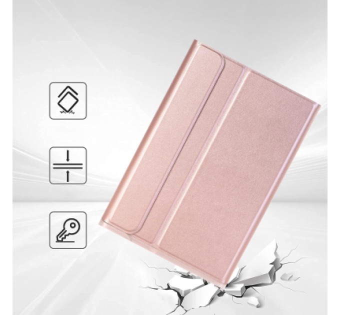 BeCover Чохол до планшета BeCover Keyboard+TouchPad Apple iPad Air 11" M2 2024 Pink (712599)