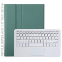 Чохол до планшета BeCover Keyboard+TouchPad Apple iPad Air 13" M2 2024 Dark Green (712603)