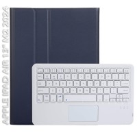 Чохол до планшета BeCover Keyboard+TouchPad Apple iPad Air 13" M2 2024 Deep Blue (712602)