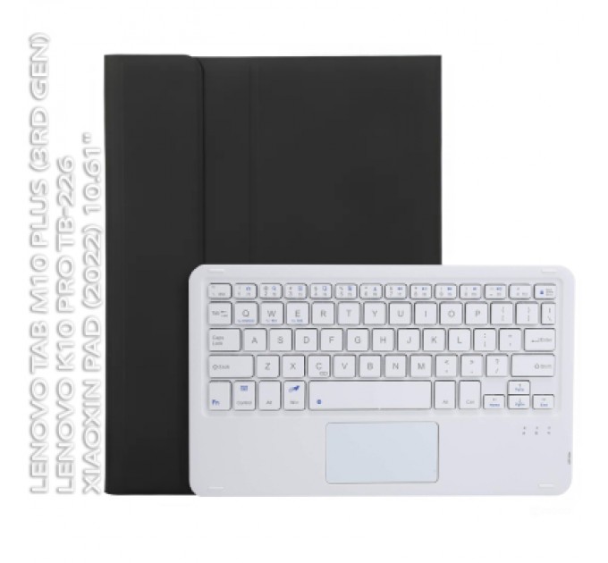 BeCover Чохол до планшета BeCover Keyboard+TouchPad Lenovo Tab M10 Plus TB-125F (3rd Gen)/K10 Pro TB-226/Xiaoxin Pad (2022) 10.61" (712390)