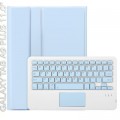 BeCover Чохол до планшета BeCover Keyboard+TouchPad Samsung Tab A9 Plus SM-X210/SM-X215/SM-X216 11.0" Light Blue (712414)