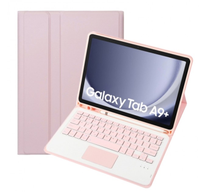 BeCover Чохол до планшета BeCover Keyboard+TouchPad Samsung Tab A9 Plus SM-X210/SM-X215/SM-X216 11.0" Pink (712415)