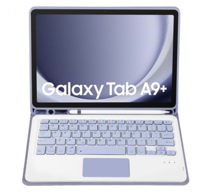 BeCover Чохол до планшета BeCover Keyboard+TouchPad Samsung Tab A9 Plus SM-X210/SM-X215/SM-X216 11.0" Purple (712416)