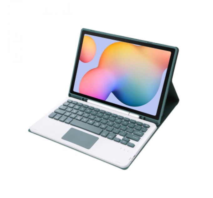 BeCover Чохол до планшета BeCover Keyboard+TouchPad Samsung Tab S6 Lite 10.4 P610/P613/P615/P619 Dark Green (712363)