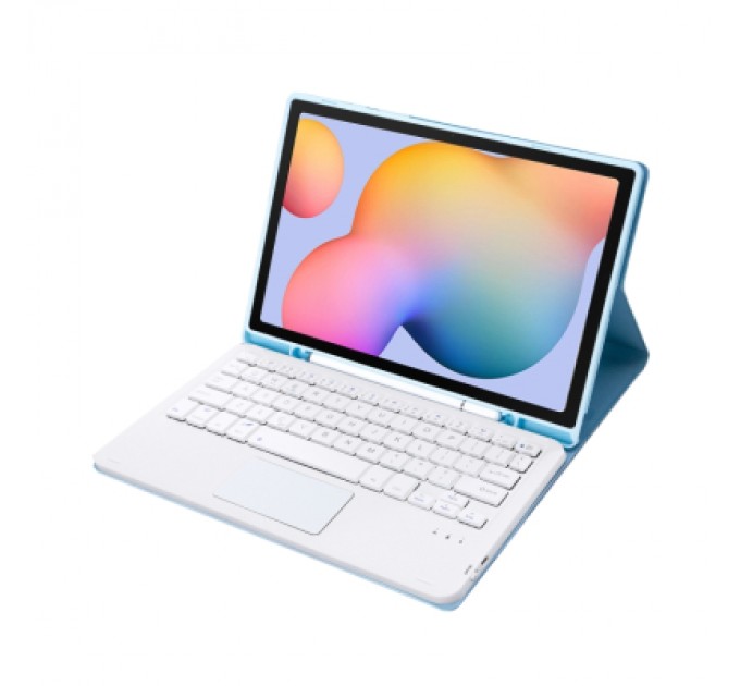 BeCover Чохол до планшета BeCover Keyboard+TouchPad Samsung Tab S6 Lite 10.4 P610/P613/P615/P619 Light Blue (712364)