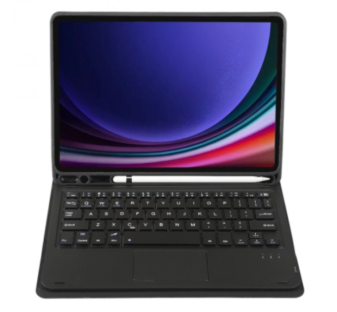 BeCover Чохол до планшета BeCover Keyboard+TouchPad Samsung Tab S9 (SM-X710/SM-X716)/S9 FE (SM-X510/SM-X516B) 11.0" Black (712417)