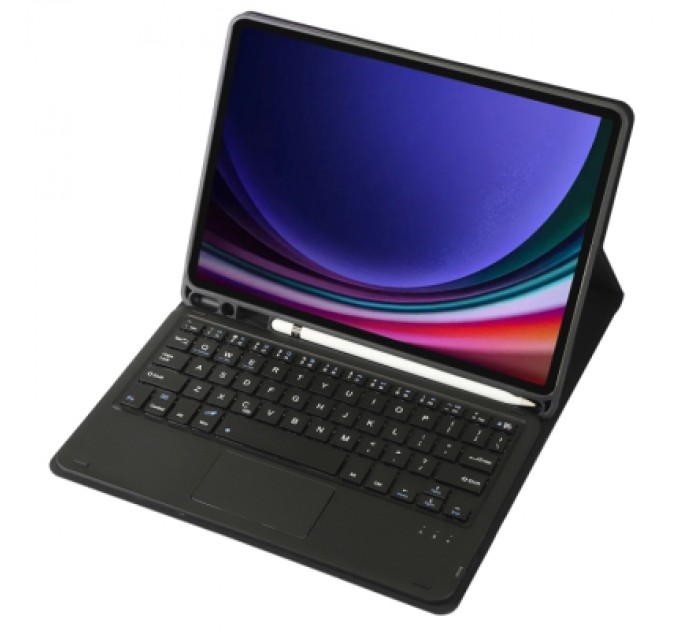 BeCover Чохол до планшета BeCover Keyboard+TouchPad Samsung Tab S9 (SM-X710/SM-X716)/S9 FE (SM-X510/SM-X516B) 11.0" Black (712417)