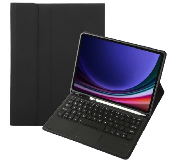 BeCover Чохол до планшета BeCover Keyboard+TouchPad Samsung Tab S9 (SM-X710/SM-X716)/S9 FE (SM-X510/SM-X516B) 11.0" Black (712417)