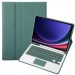 BeCover Чохол до планшета BeCover Keyboard+TouchPad Samsung Tab S9 (SM-X710/SM-X716)/S9 FE (SM-X510/SM-X516B) 11.0" Dark Green (712419)