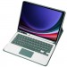 BeCover Чохол до планшета BeCover Keyboard+TouchPad Samsung Tab S9 (SM-X710/SM-X716)/S9 FE (SM-X510/SM-X516B) 11.0" Dark Green (712419)