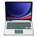 BeCover Чохол до планшета BeCover Keyboard+TouchPad Samsung Tab S9 (SM-X710/SM-X716)/S9 FE (SM-X510/SM-X516B) 11.0" Dark Green (712419)