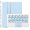 BeCover Чохол до планшета BeCover Keyboard+TouchPad Samsung Tab S9 (SM-X710/SM-X716)/S9 FE (SM-X510/SM-X516B) 11.0" Light Blue (712420)