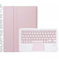 BeCover Чохол до планшета BeCover Keyboard+TouchPad Samsung Tab S9 (SM-X710/SM-X716)/S9 FE (SM-X510/SM-X516B) 11.0" Pink (712421)