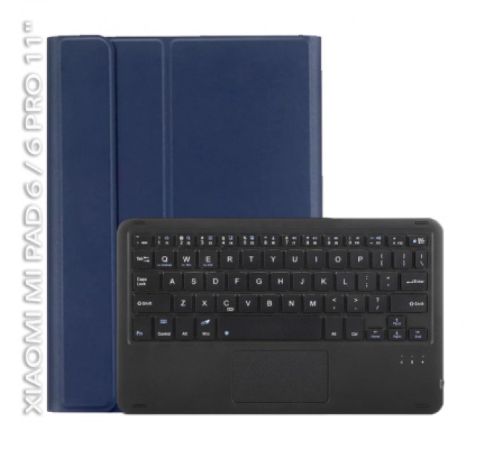 BeCover Чохол до планшета BeCover Keyboard+TouchPad Xiaomi Mi Pad 6 / 6 Pro 11" Deep Blue (712402)